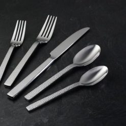 Alternative view of Lenox Westmore Chefs Table Hammered 45-Piece Flatware Set