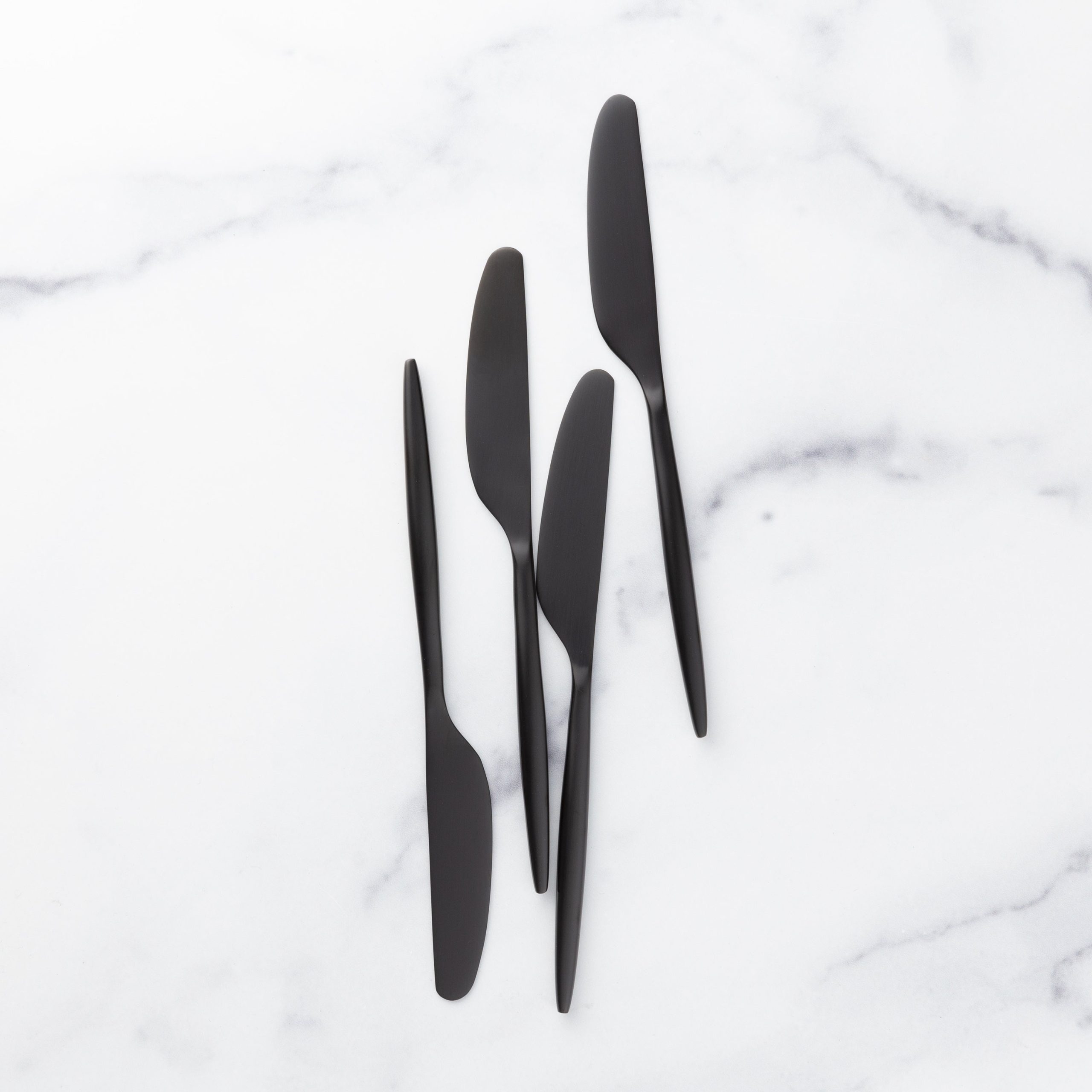 Lenox Westmore Gaze Black Satin Spreaders, Set of 4