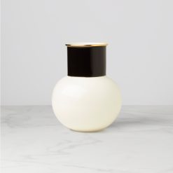 Lenox Westmore Make It Pop White & Black Bouquet Vase