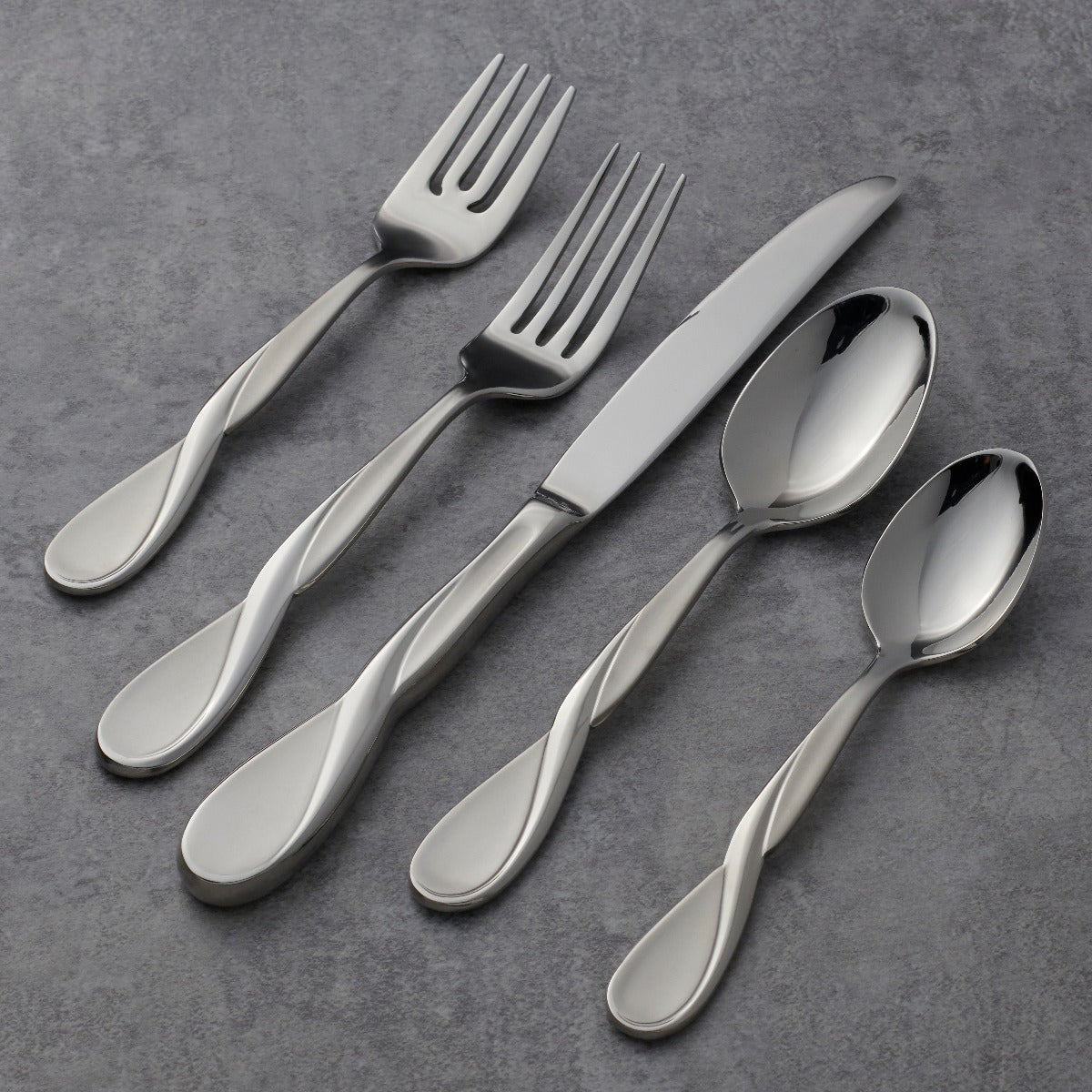 Lenox Westmore Aquarius Satin 5-Piece Place Setting - Image 2