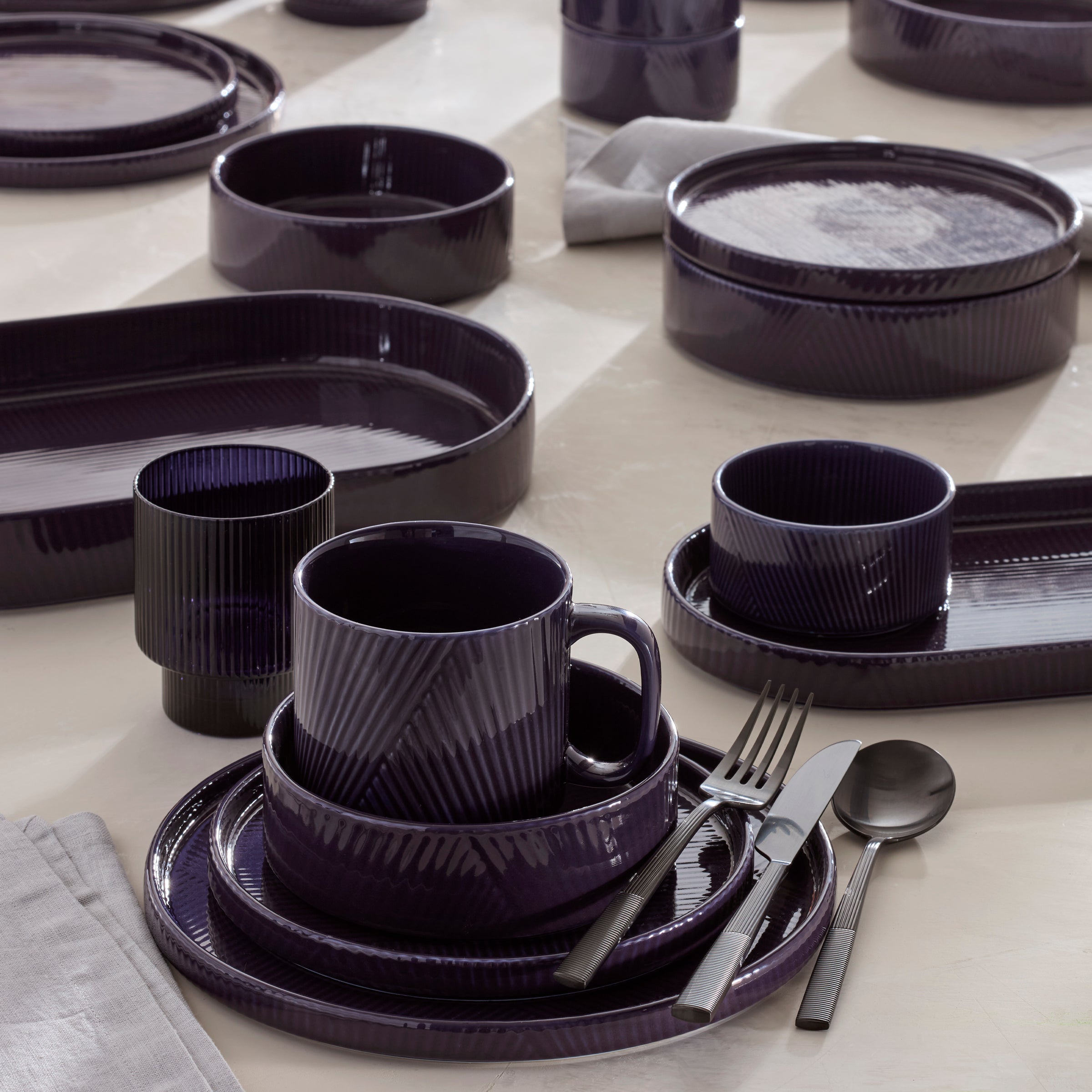 Lenox Westmore Modulus Nightshade Mugs, Set of 4 - Image 3