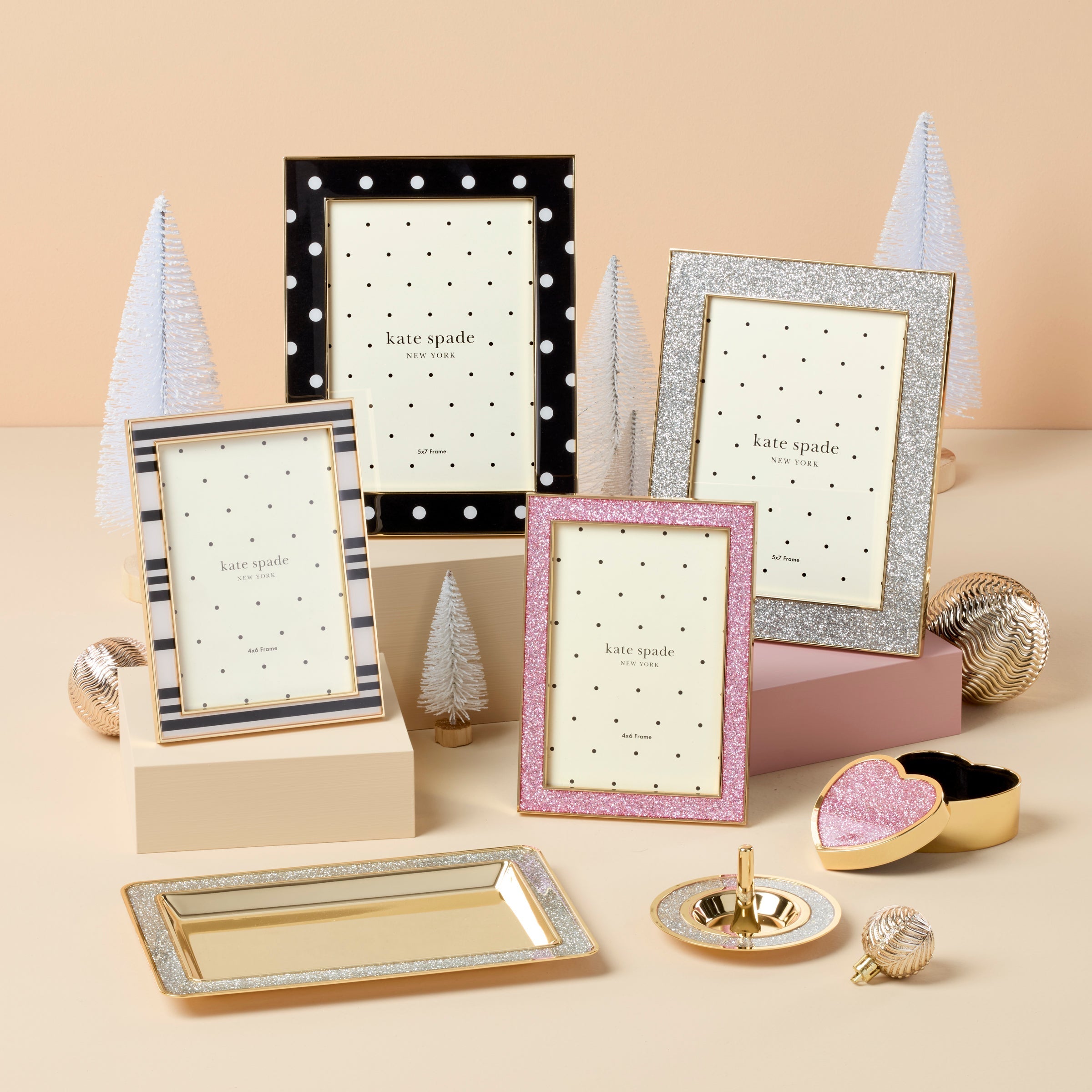 Lenox Westmore Sitting Pretty Dot 5x7 Photo Frame - Image 3