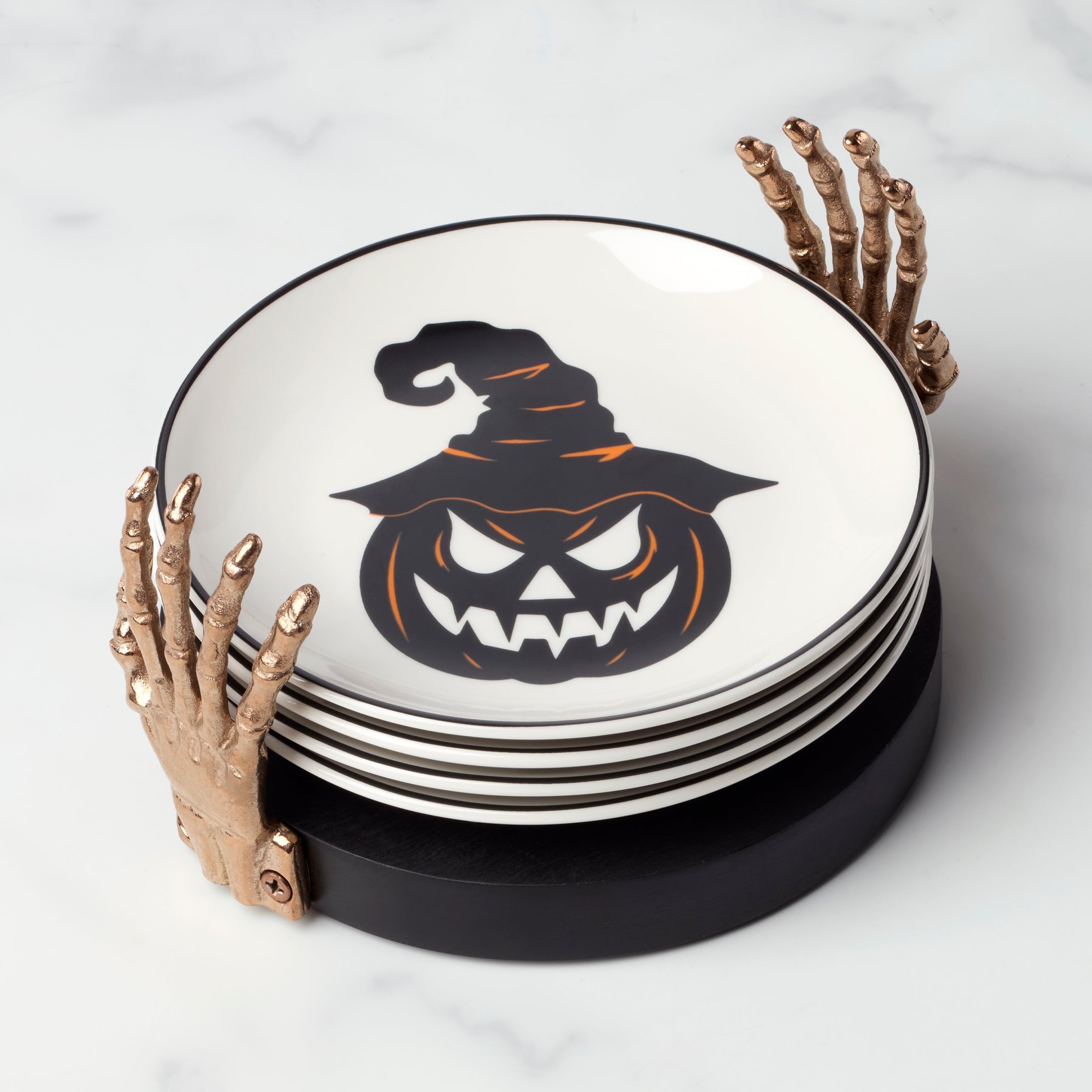Lenox Westmore Vintro Halloween Tidbit Plates, Set of 4 - Image 7