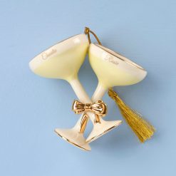 Lenox Westmore Personalized Champagne Glasses Ornament
