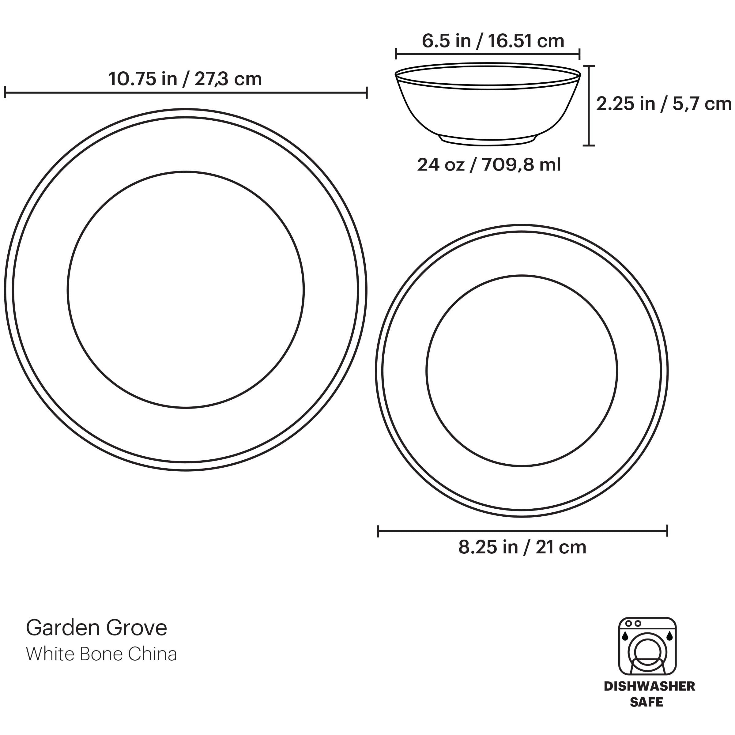 Lenox Westmore Garden Grove 3-Piece Place Setting - Image 6
