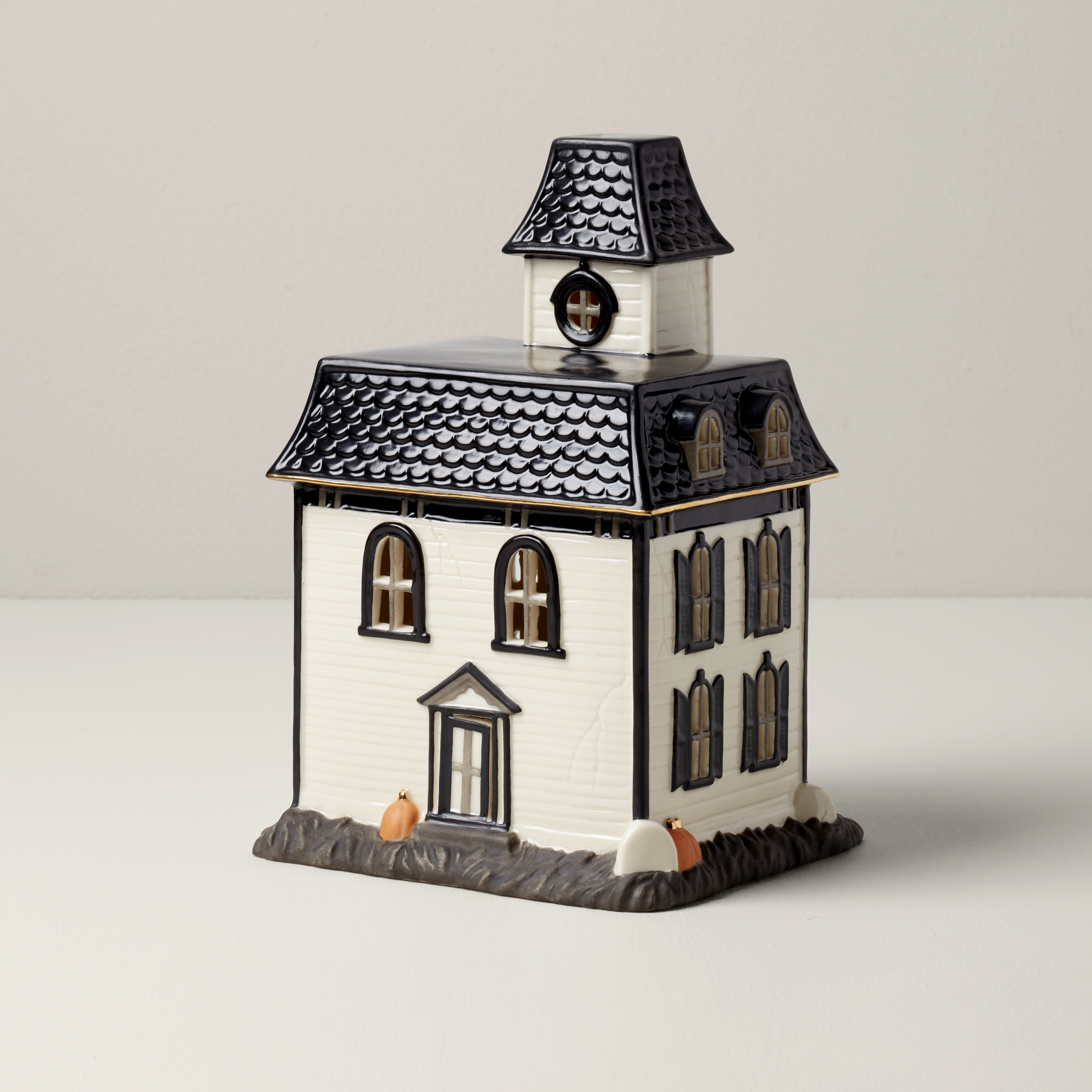 Lenox Westmore Vintage Halloween Lit House Figurine - Image 3