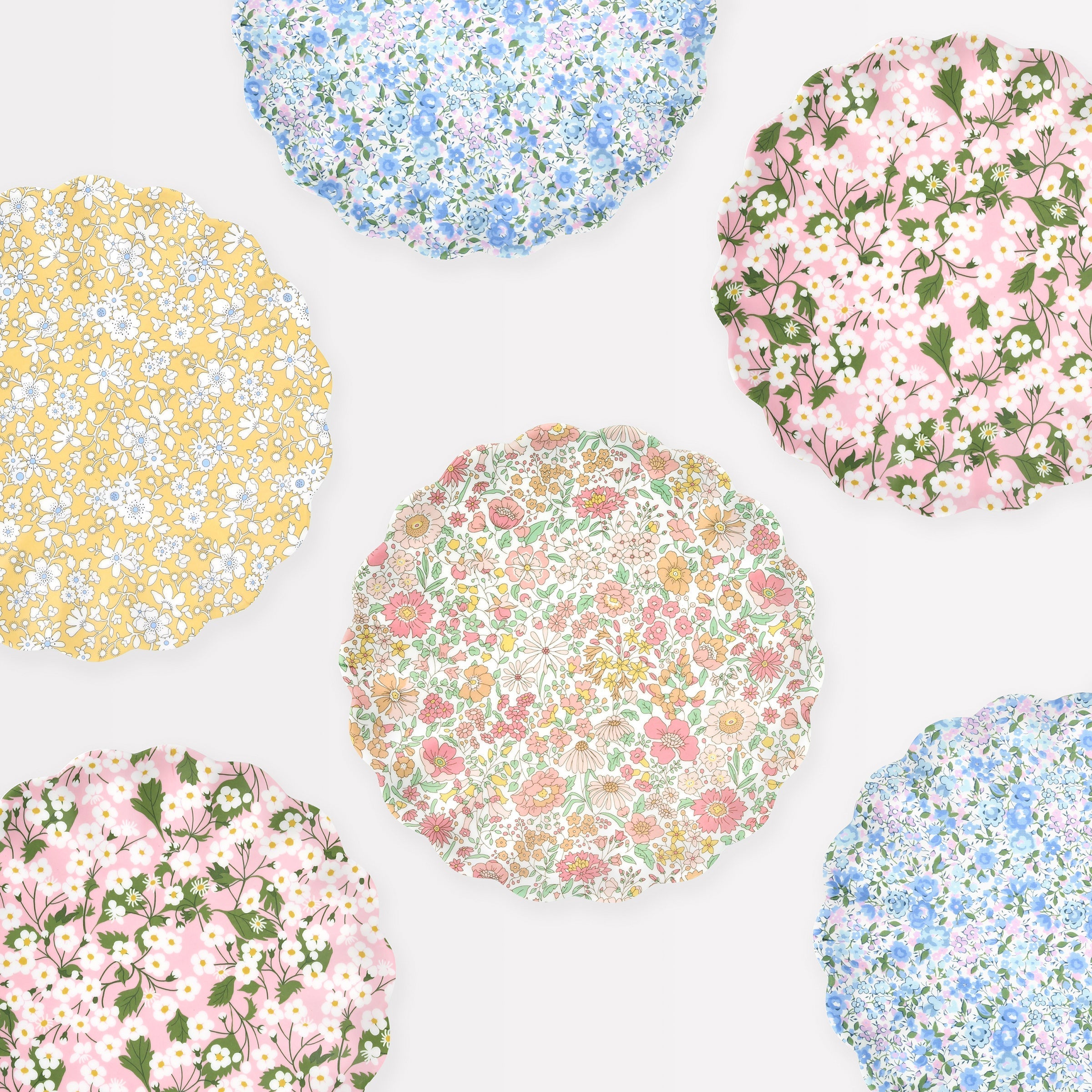 Lenox Westmore Meri Meri X Liberty Floral Melamine Small Plate, Set of 4 - Image 6
