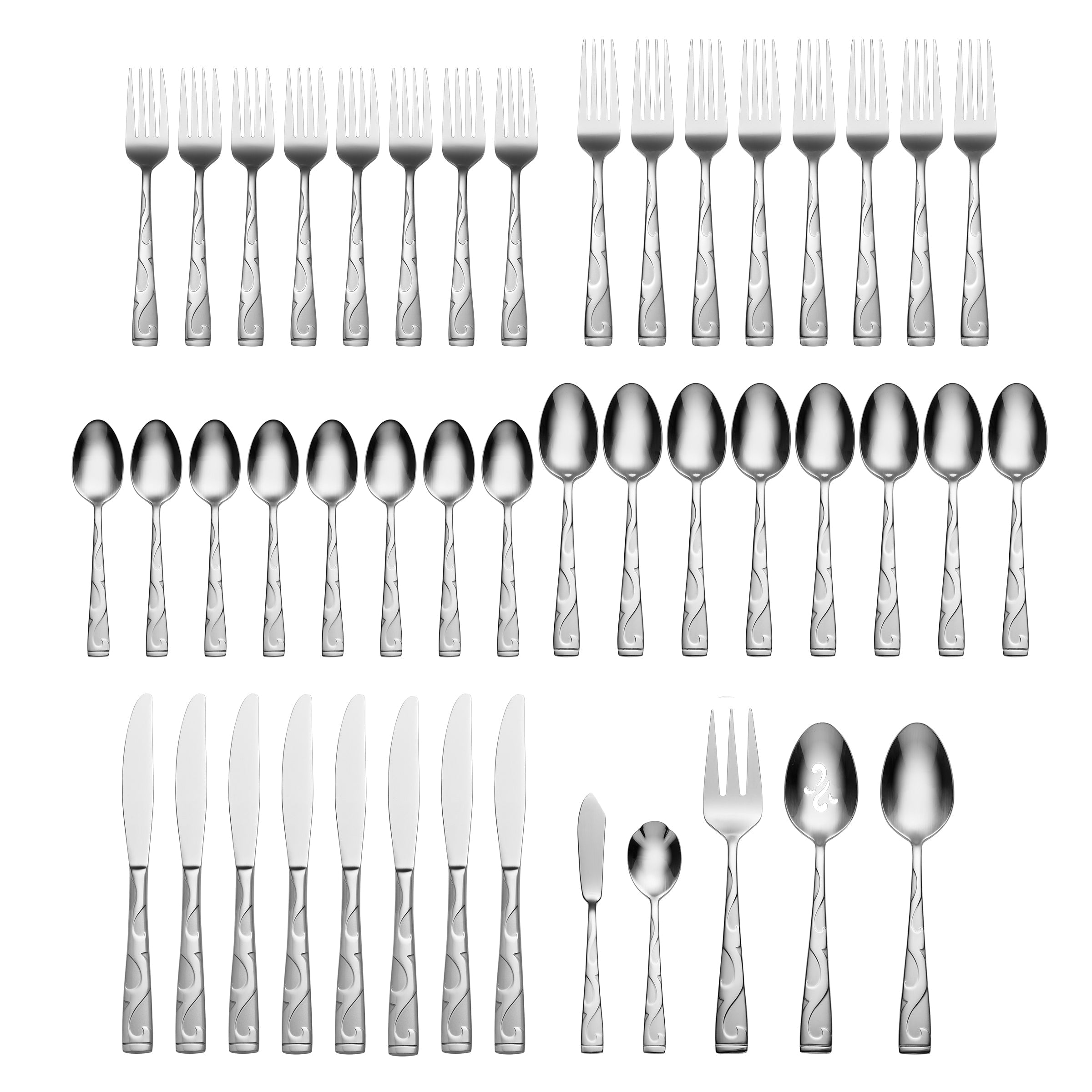 Lenox Westmore Tuscany 45-Piece Flatware Set - Image 2