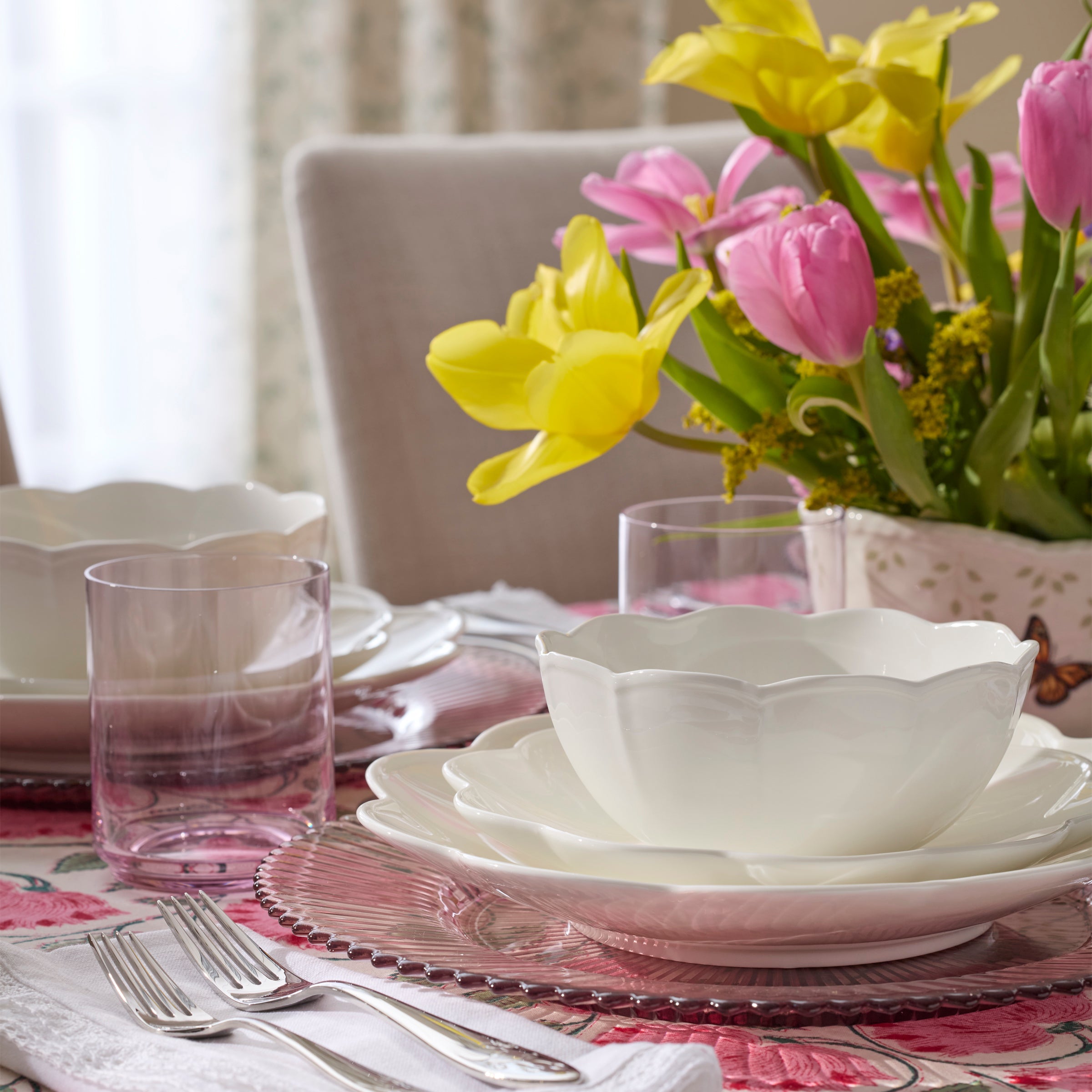 Lenox Westmore Studio 1414 Scallop 12-Piece Dinnerware Set - Image 7