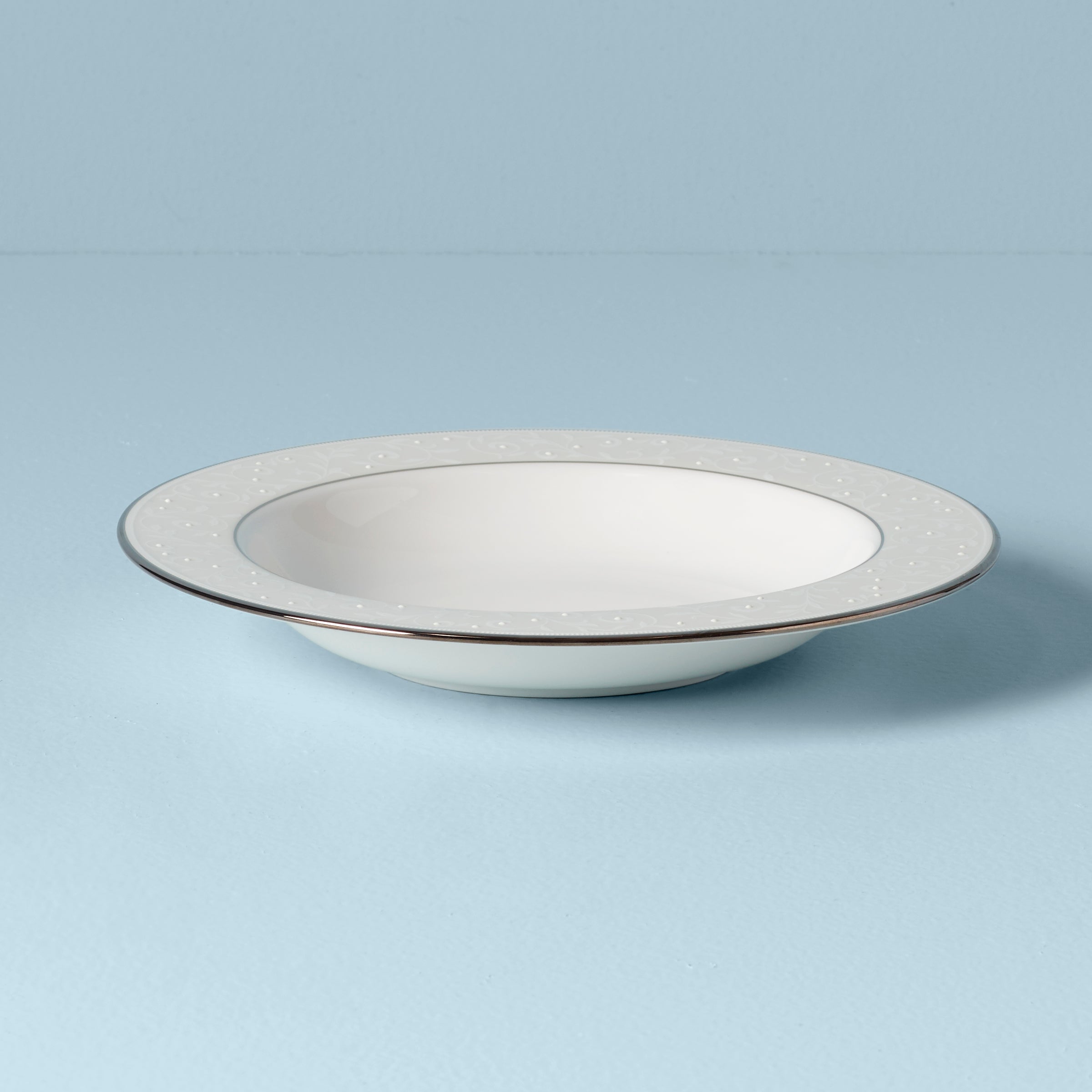 Lenox Westmore Opal Innocence Rimmed Bowl