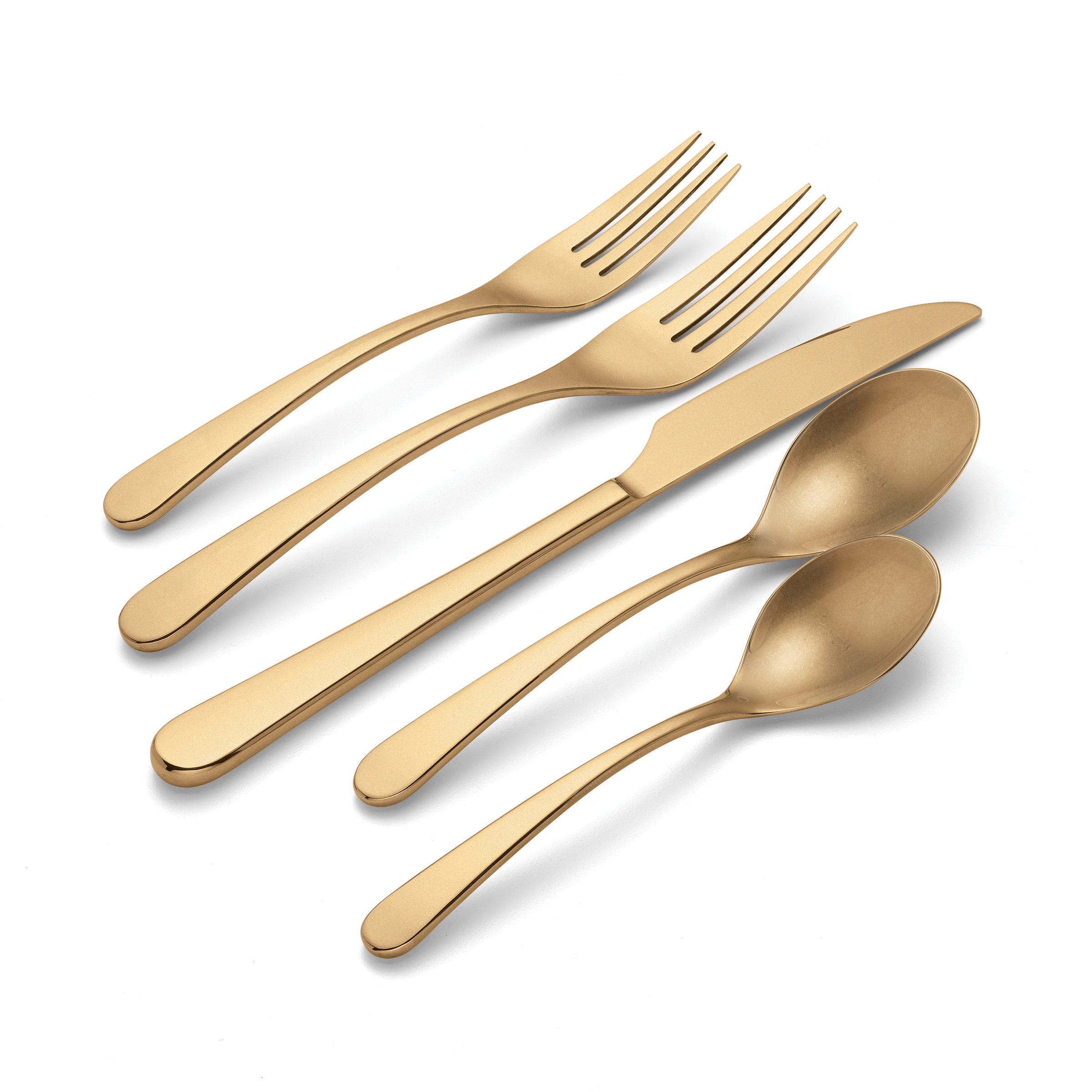 Lenox Westmore Kenbrook Champagne Vintage 20-Piece Flatware Set - Image 4