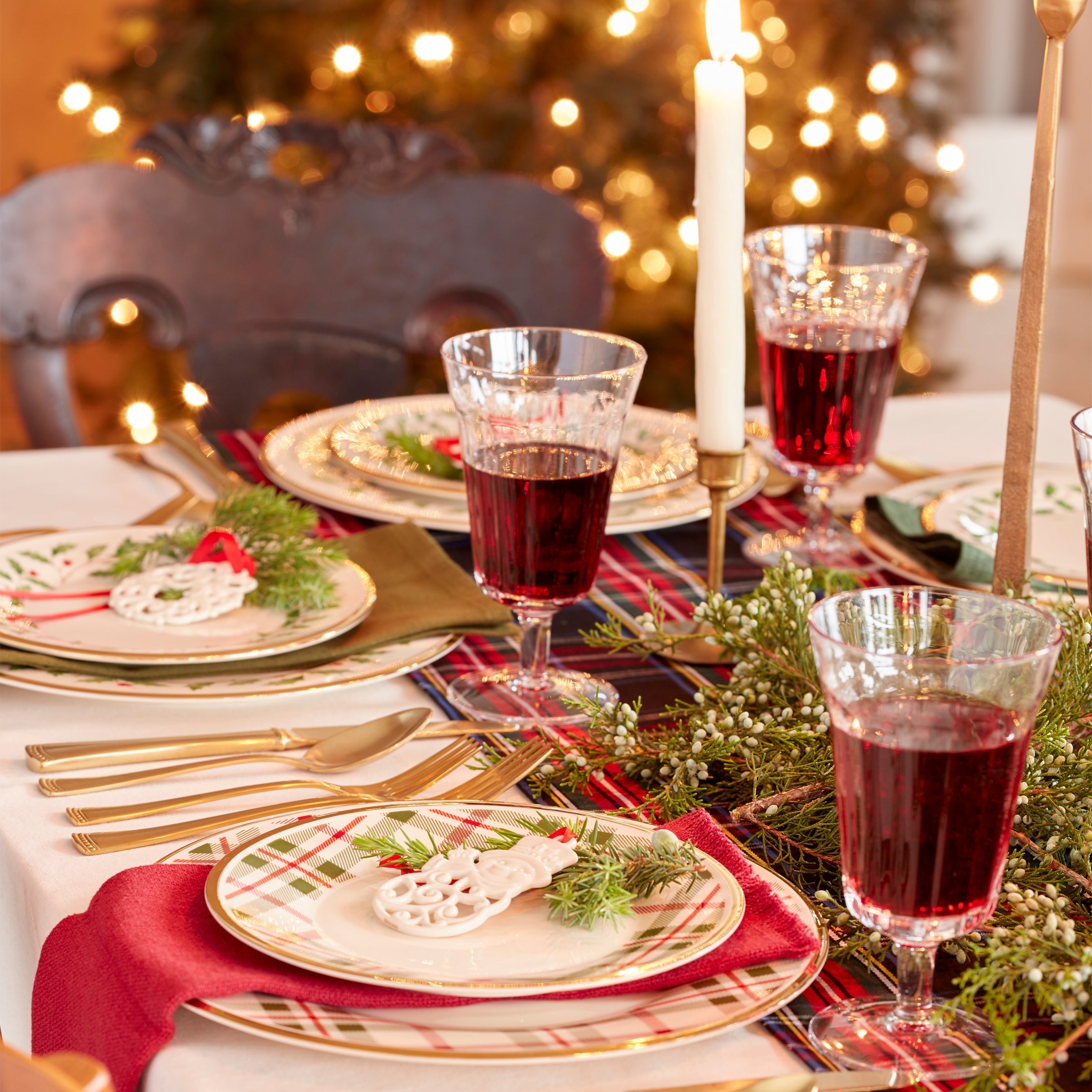 Lenox Westmore Holiday 3-Piece Place Setting - Image 6