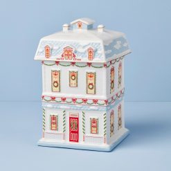Alternative view of Lenox Westmore Lenox Holiday Village Christmas Cookie Jar