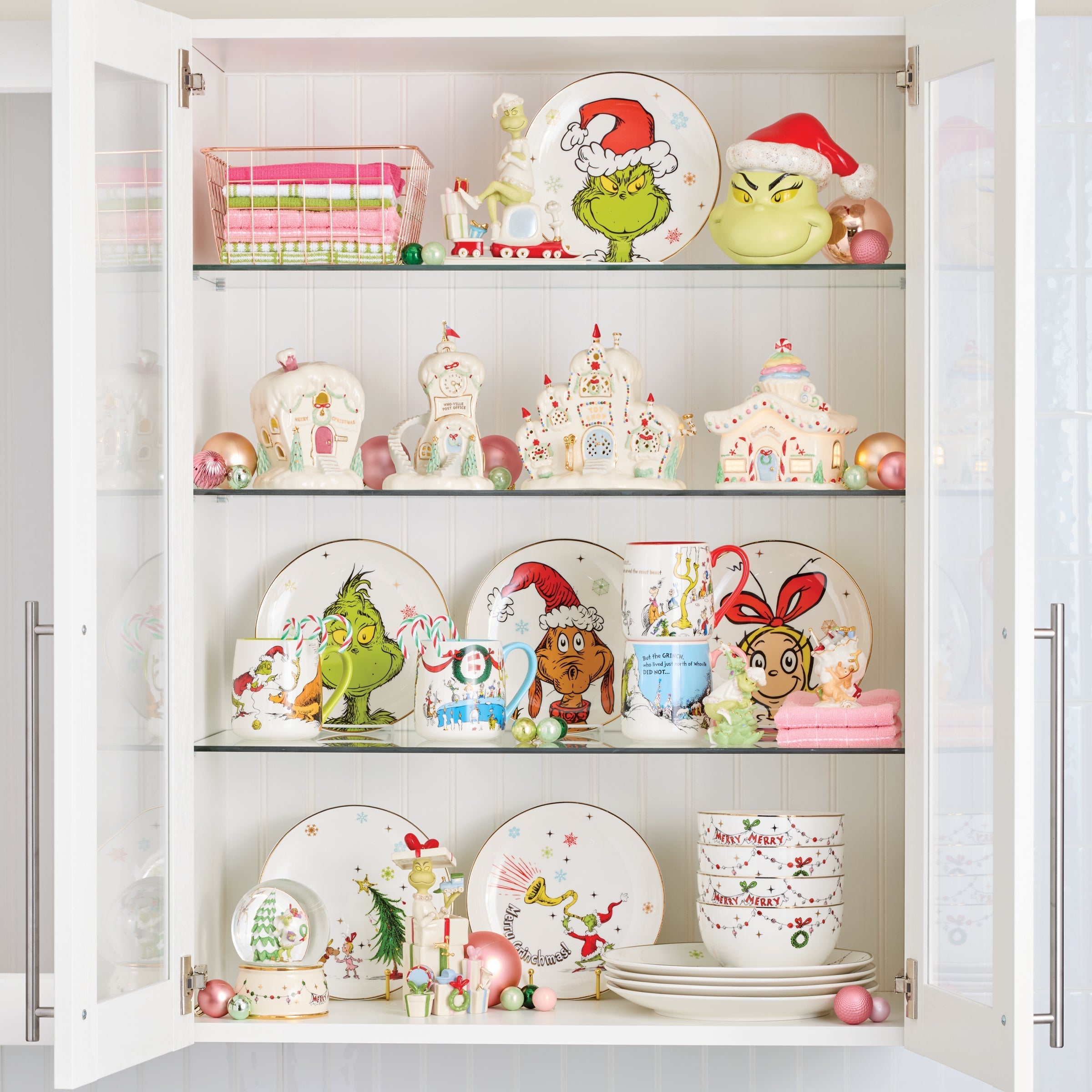 Lenox Westmore Merry Grinchmas Grinchie Grins Accent Plates, Set of 4 - Image 2