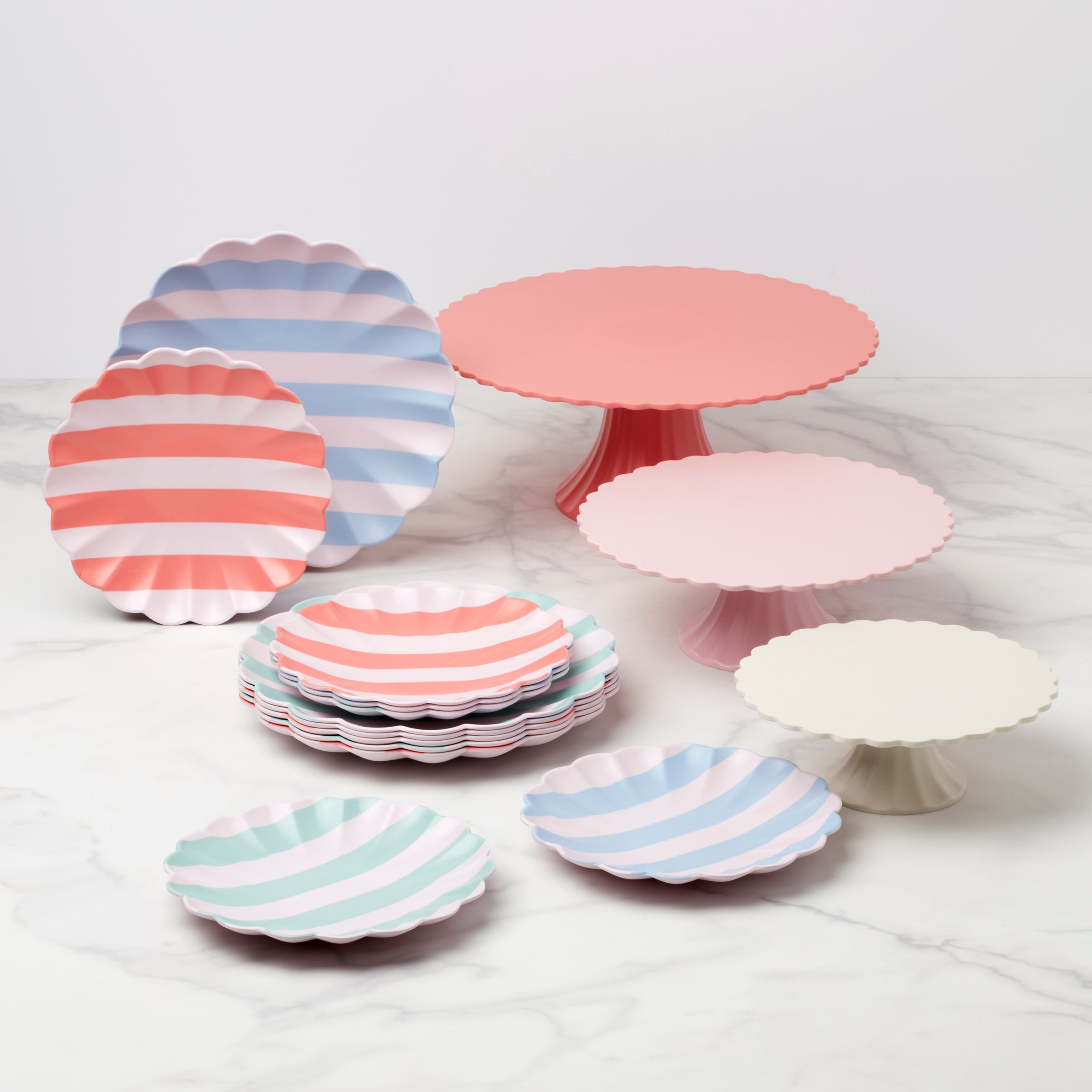 Lenox Westmore Bamboo Cream Small Cake Stand - Image 4