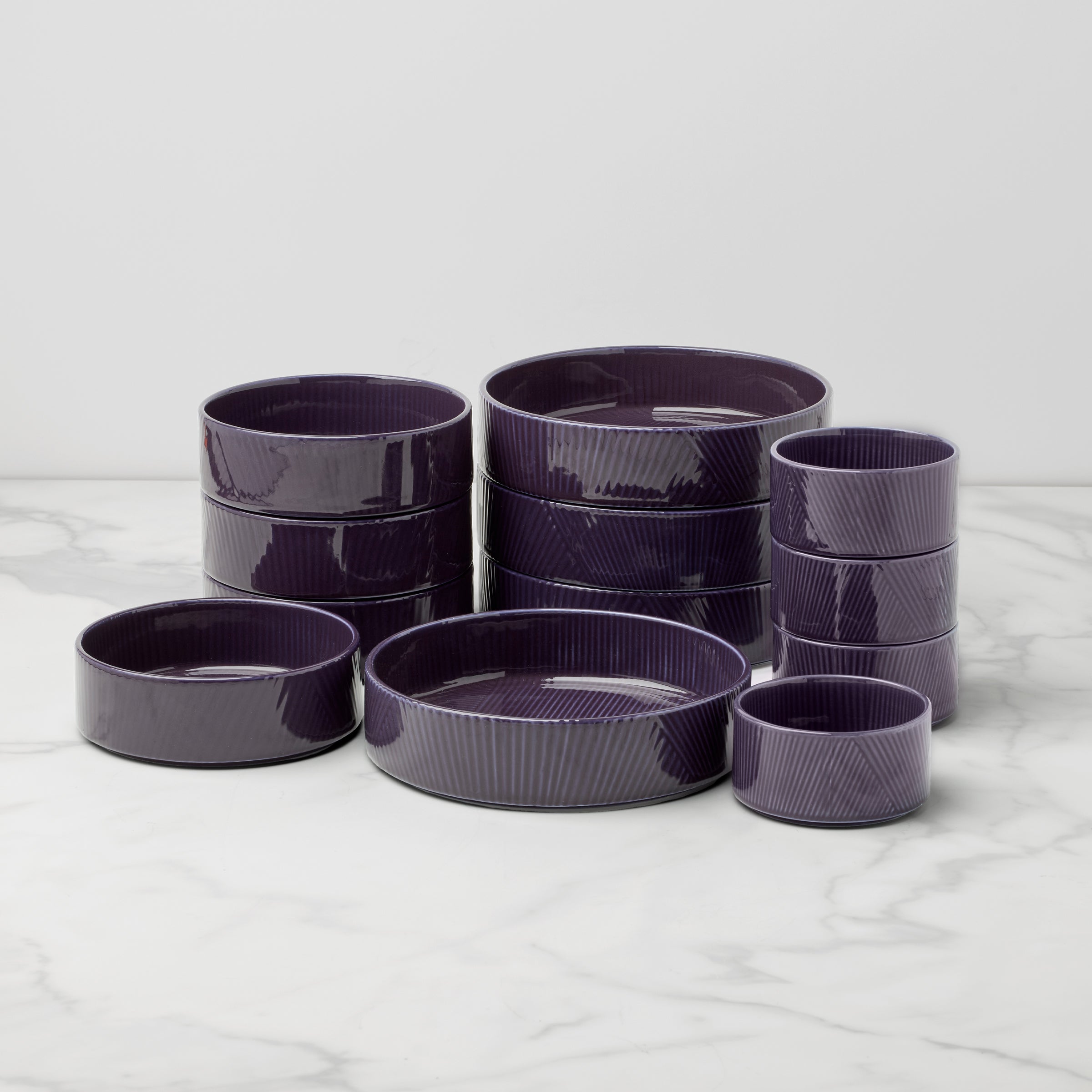 Lenox Westmore Modulus Nightshade 12-Piece Bowl Set - Image 2