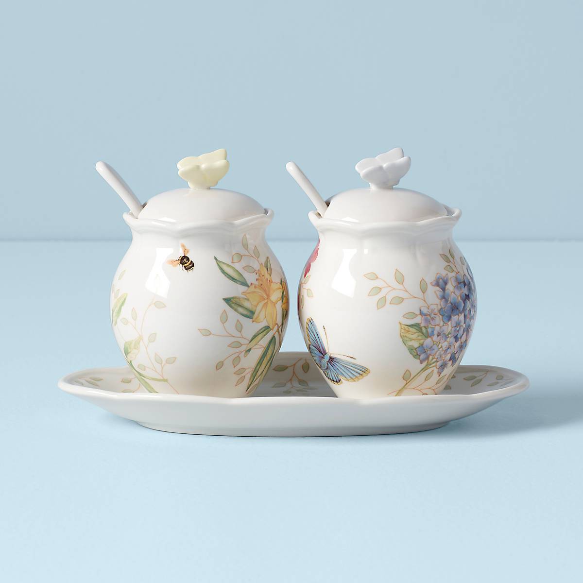 Lenox Westmore Butterfly Meadow 5-Piece Condiment Set - Image 3