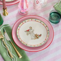 Alternative view of Lenox Westmore Merry Marcel Moose 4-Piece Dessert Plate Set