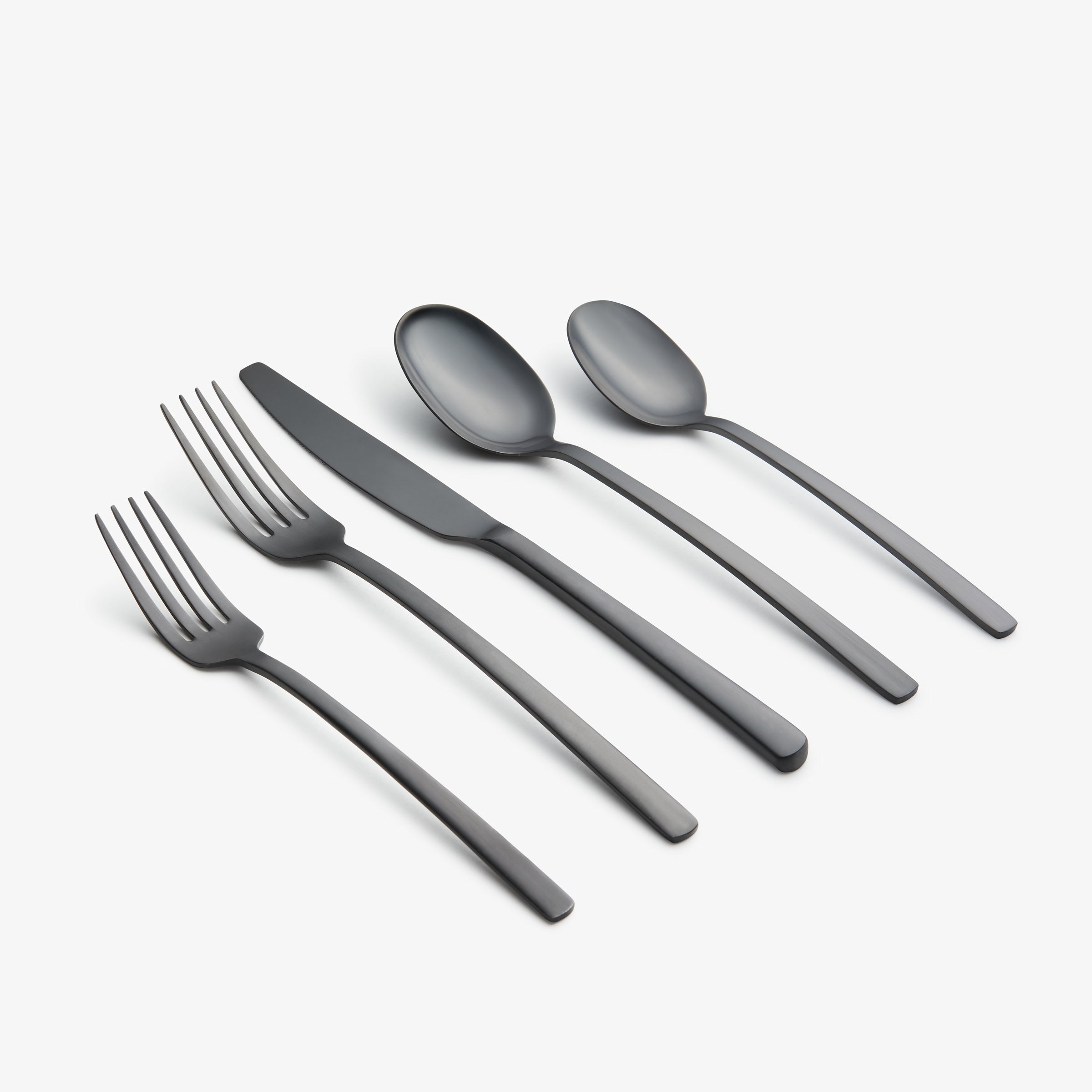 Lenox Westmore Beacon Black Satin 20-Piece Flatware Set - Image 3