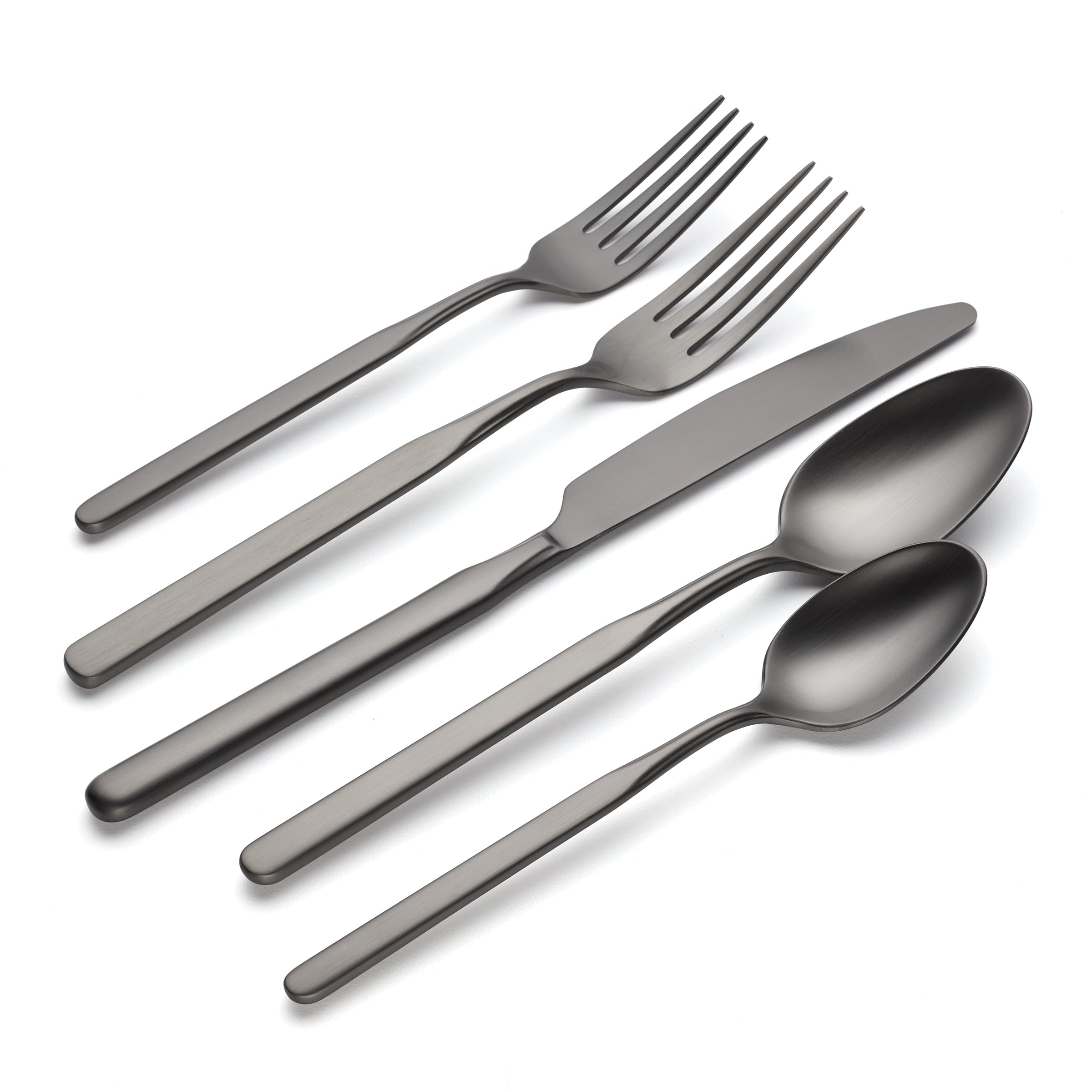 Lenox Westmore Mercer Gunmetal 5-Piece Place Setting - Image 2