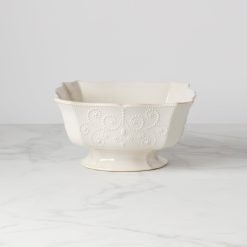 Lenox Westmore French Perle White Centerpiece Bowl