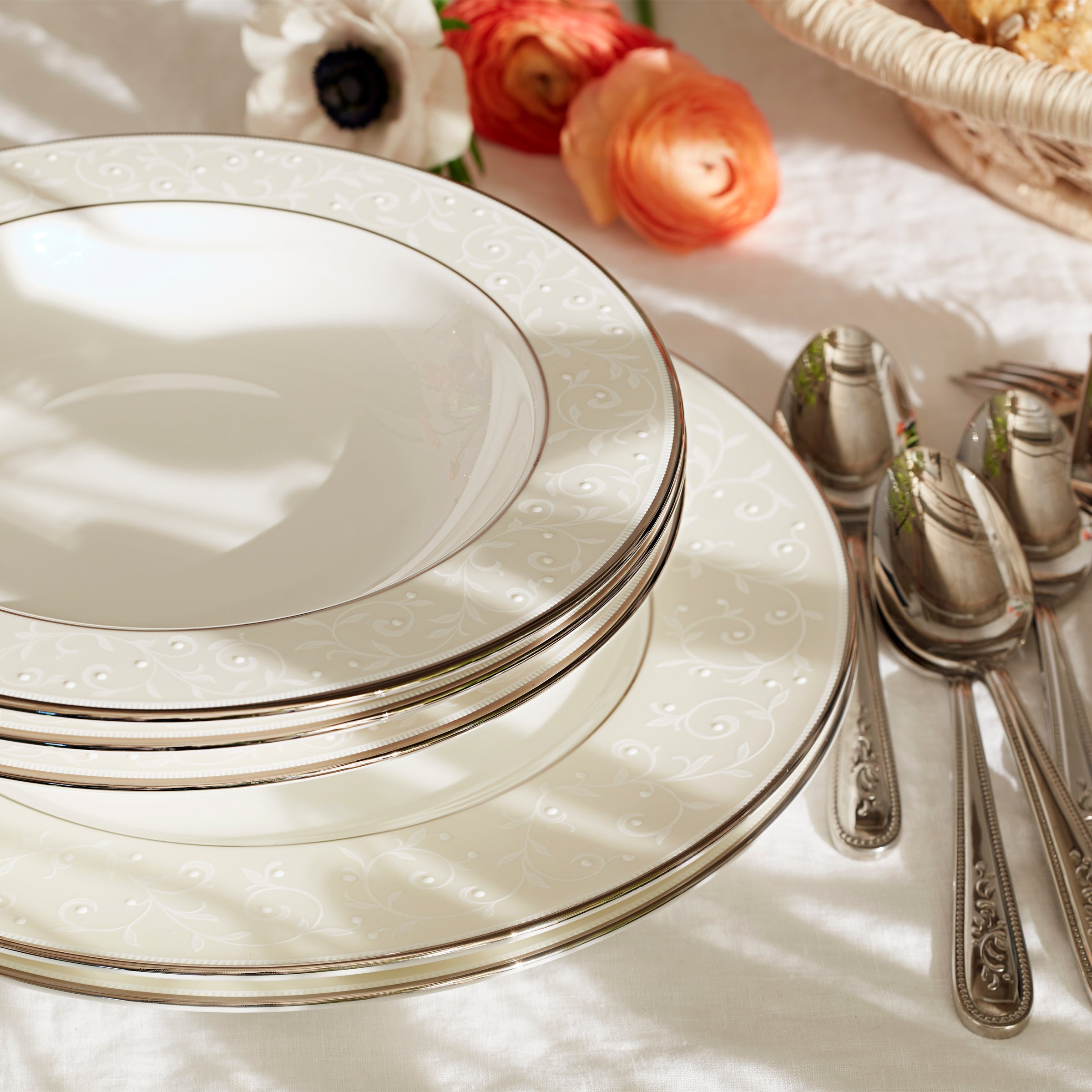 Lenox Westmore Opal Innocence 3-Piece Place Setting - Image 2
