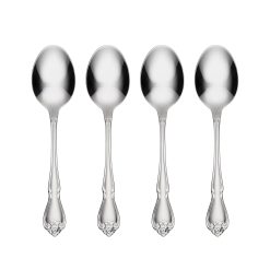 Lenox Westmore True Rose Everyday Flatware Dinner Spoons, Set Of 4