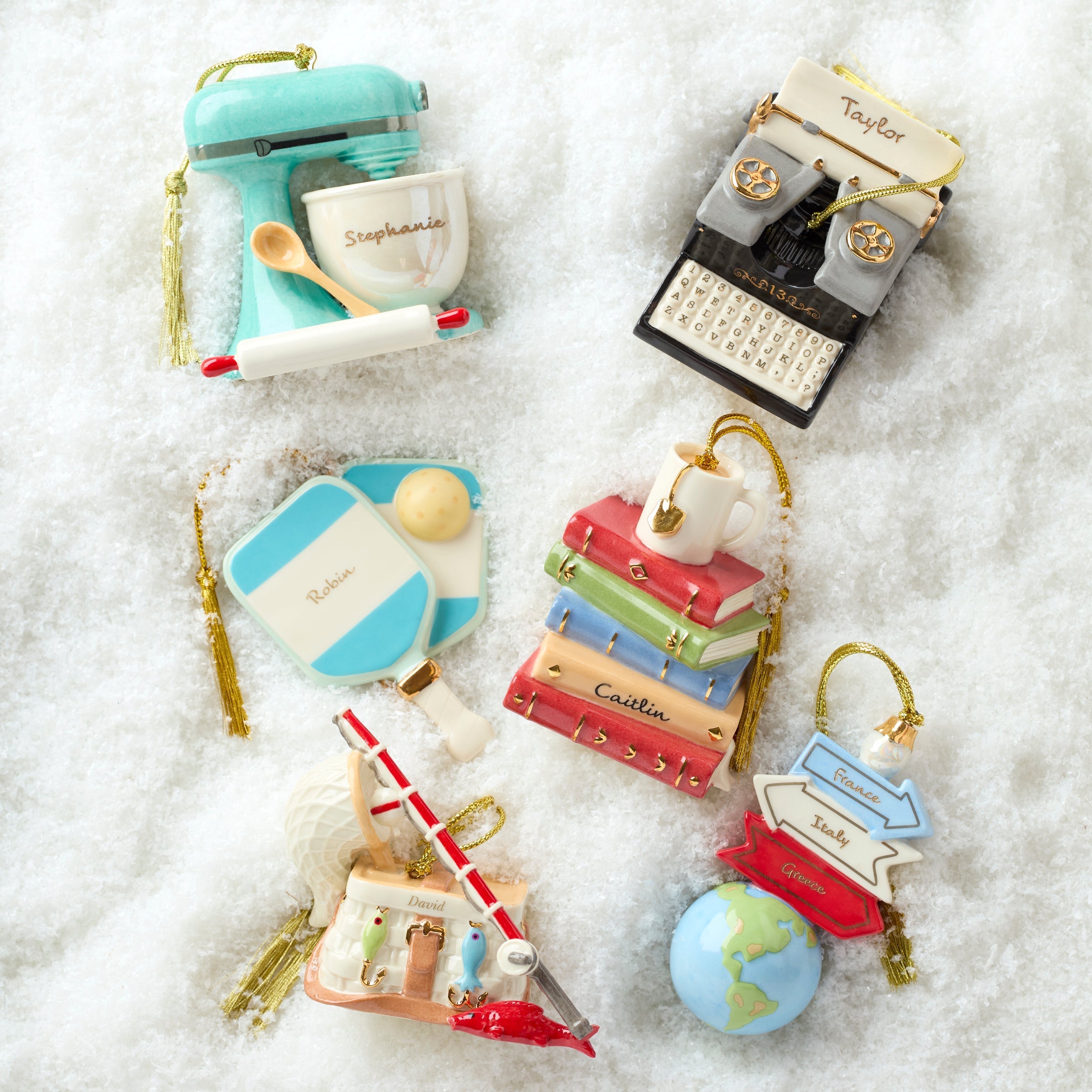Lenox Westmore Personalized Bookworm Ornament - Image 5