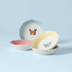 Lenox Westmore Butterfly Meadow Fruit Bowls, Set 4