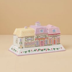 Lenox Westmore Lenox Spice Village Covered Butter Dish