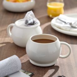 Alternative view of Lenox Westmore Quirk Mugs with Coaster, Set of 4