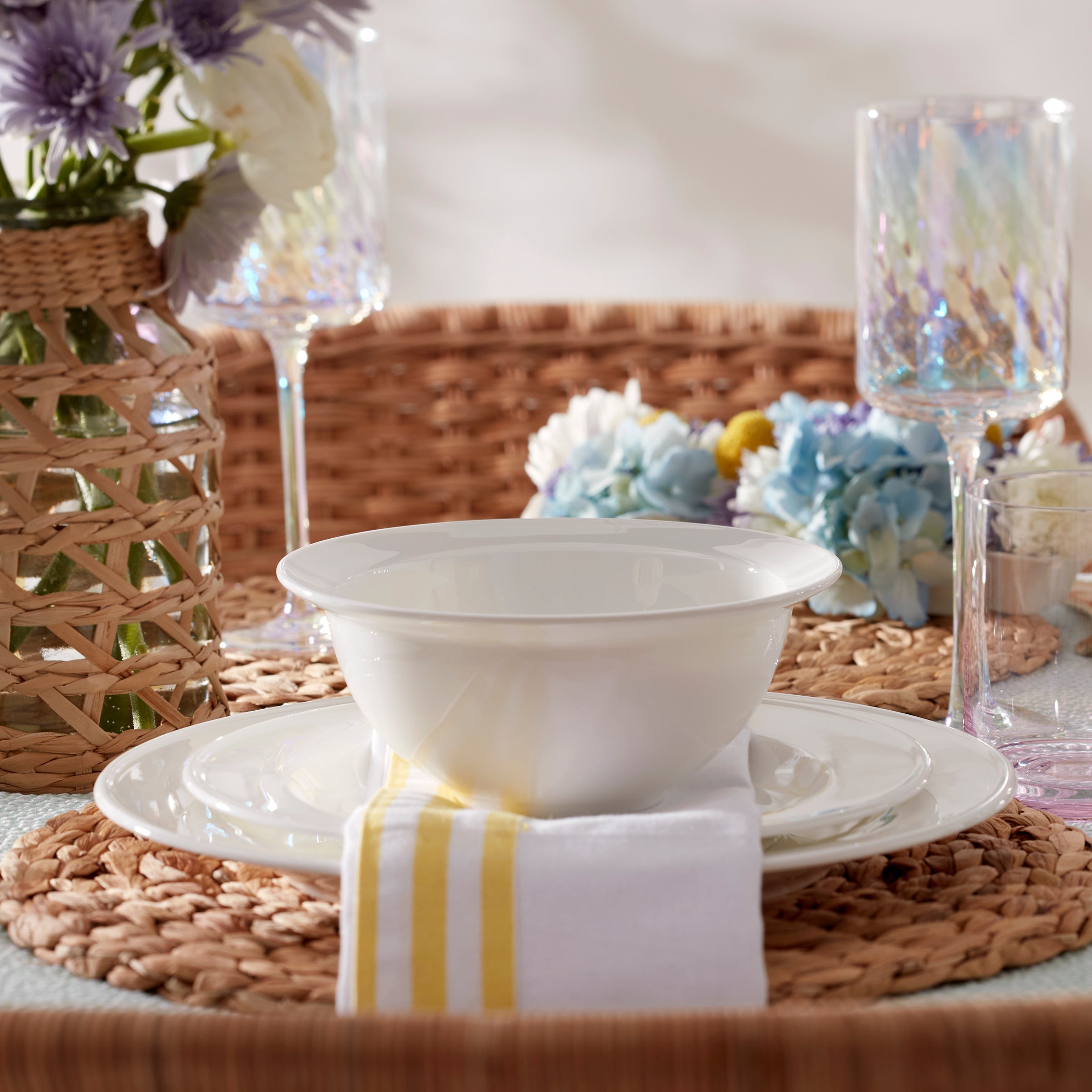 Lenox Westmore Studio 1414 Rimmed 12-Piece Dinnerware Set - Image 4