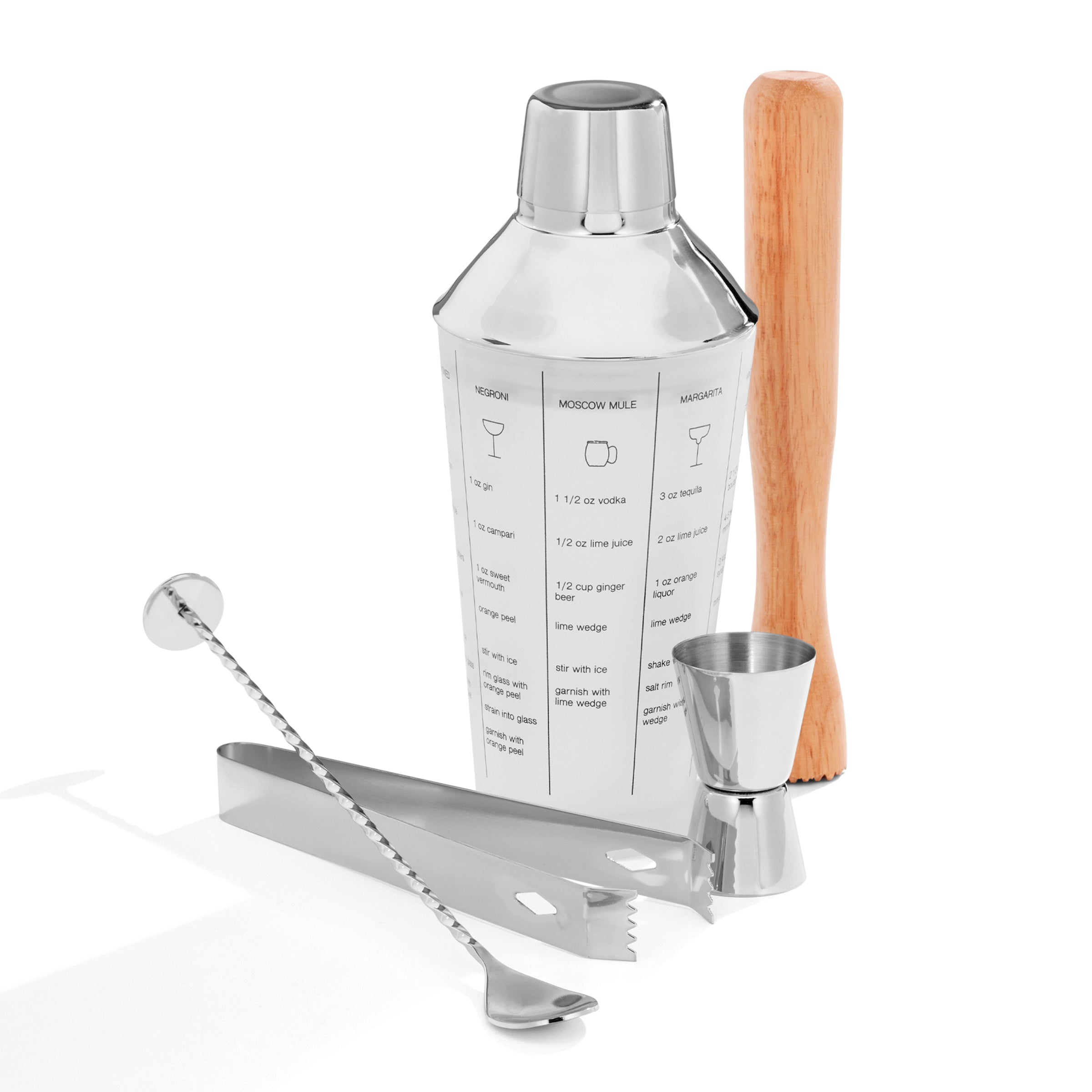 Lenox Westmore Mixology 5-Piece Tool Set