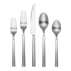 Lenox Westmore Gailann Satin 45-Piece Flatware Set with Caddy