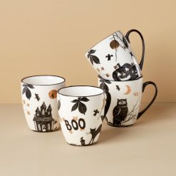 Lenox Westmore Haunted Halloween Mugs, Set of 4