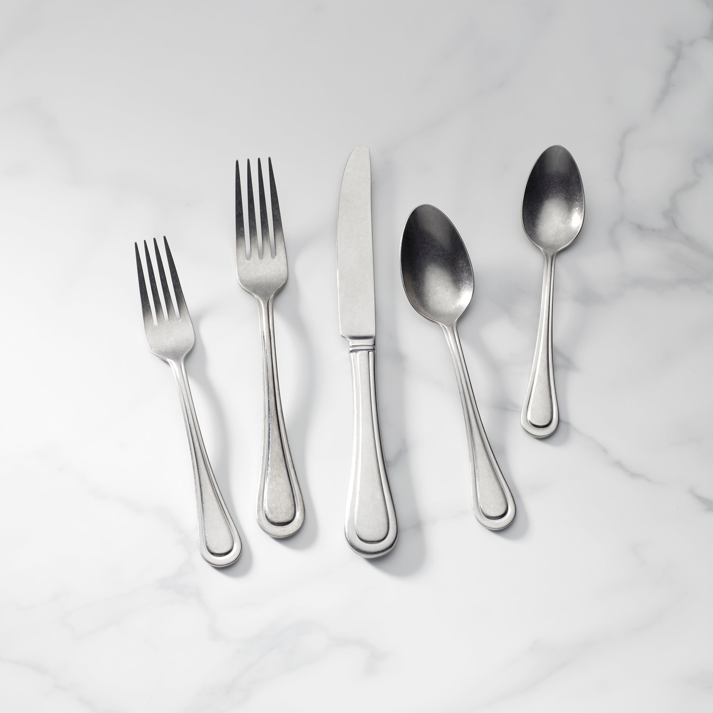 Lenox Westmore Textured Neutrals 24-Piece Flatware Set