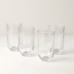 Alternative view of Lenox Westmore Homespun Clear Tall Tumbler - Set Of 4