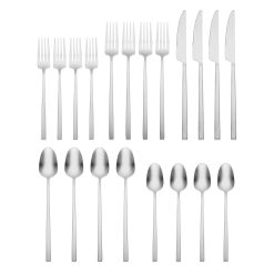 Alternative view of Lenox Westmore Damaris Satin 20-Piece Flatware Set
