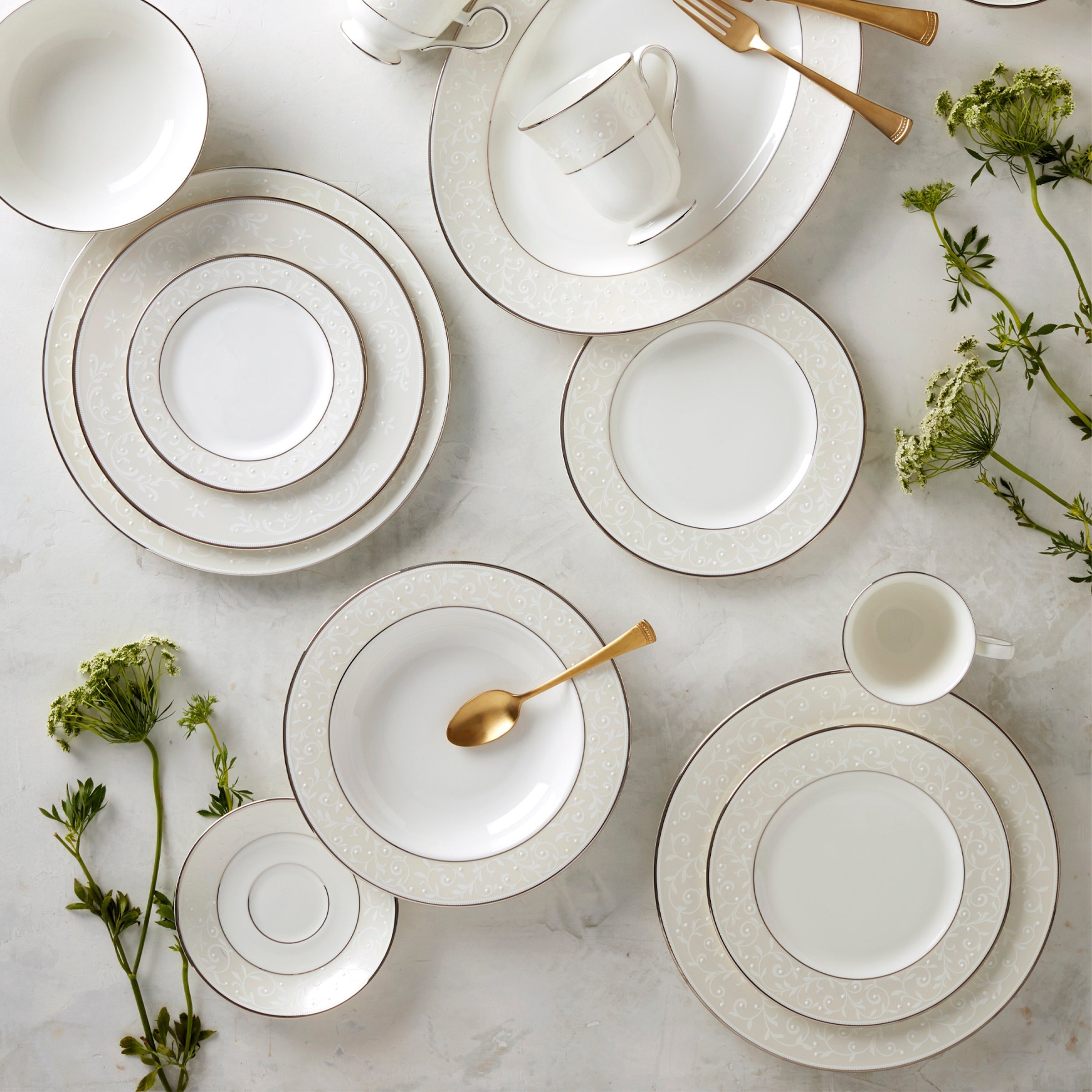 Lenox Westmore Opal Innocence 3-Piece Place Setting - Image 3