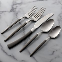 Alternative view of Lenox Westmore Adjacent Midnight 20-Piece Flatware Set