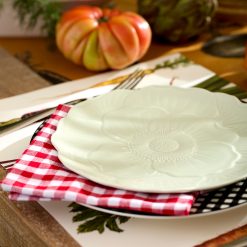Alternative view of Lenox Westmore Gingham Black Dinner Plates, Set of 4