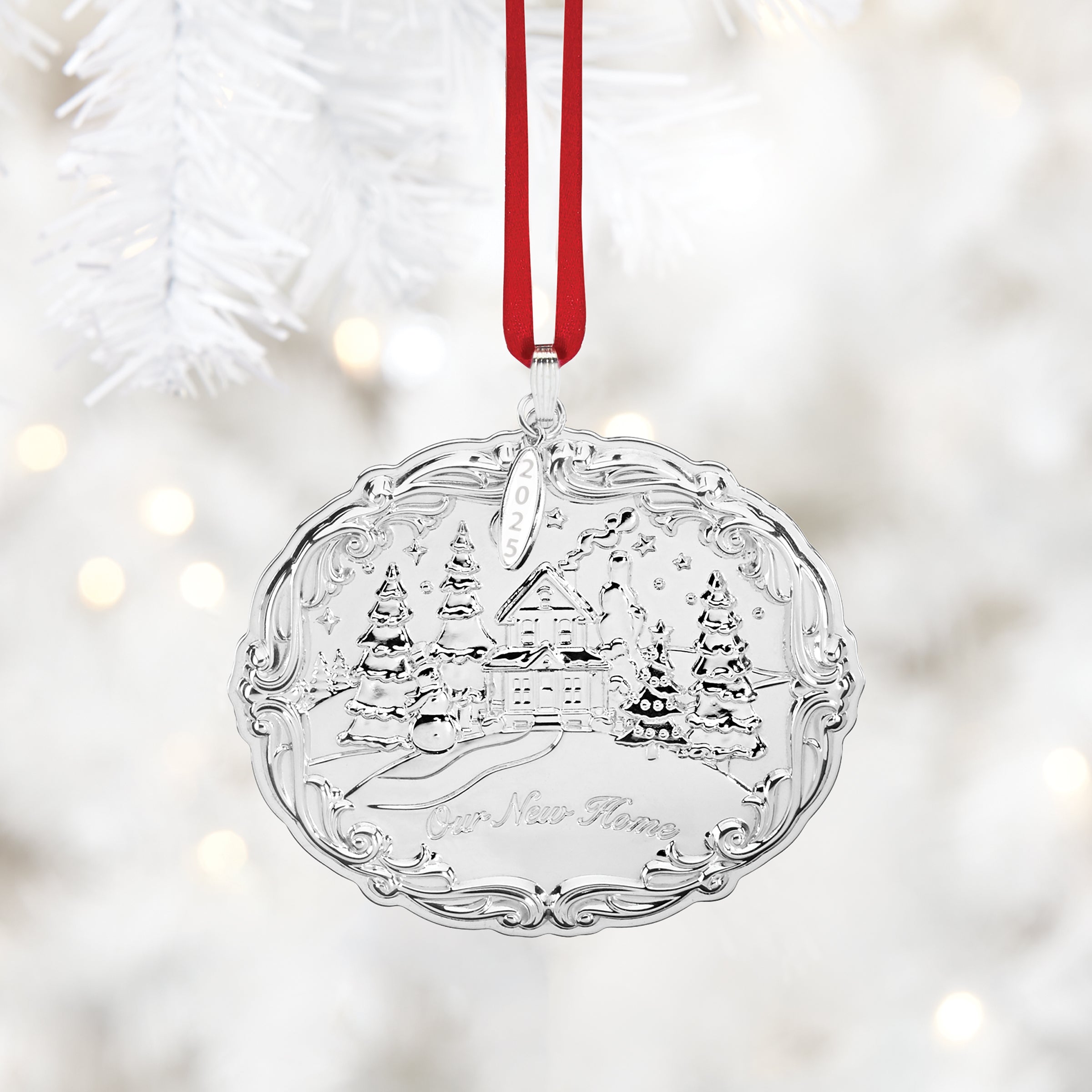 Lenox Westmore 2025 Our New Home Sterling Silver Ornament - Image 2