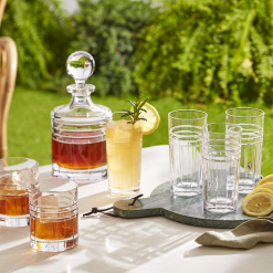 Alternative view of Lenox Westmore Tempo Crystal Double Old Fashion Glasses, Set of 4