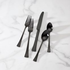 Lenox Westmore Portola Black Satin 20-Piece Flatware Set