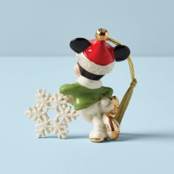 Alternative view of Lenox Westmore Personalized Mickey Mouse Snowflake Ornament
