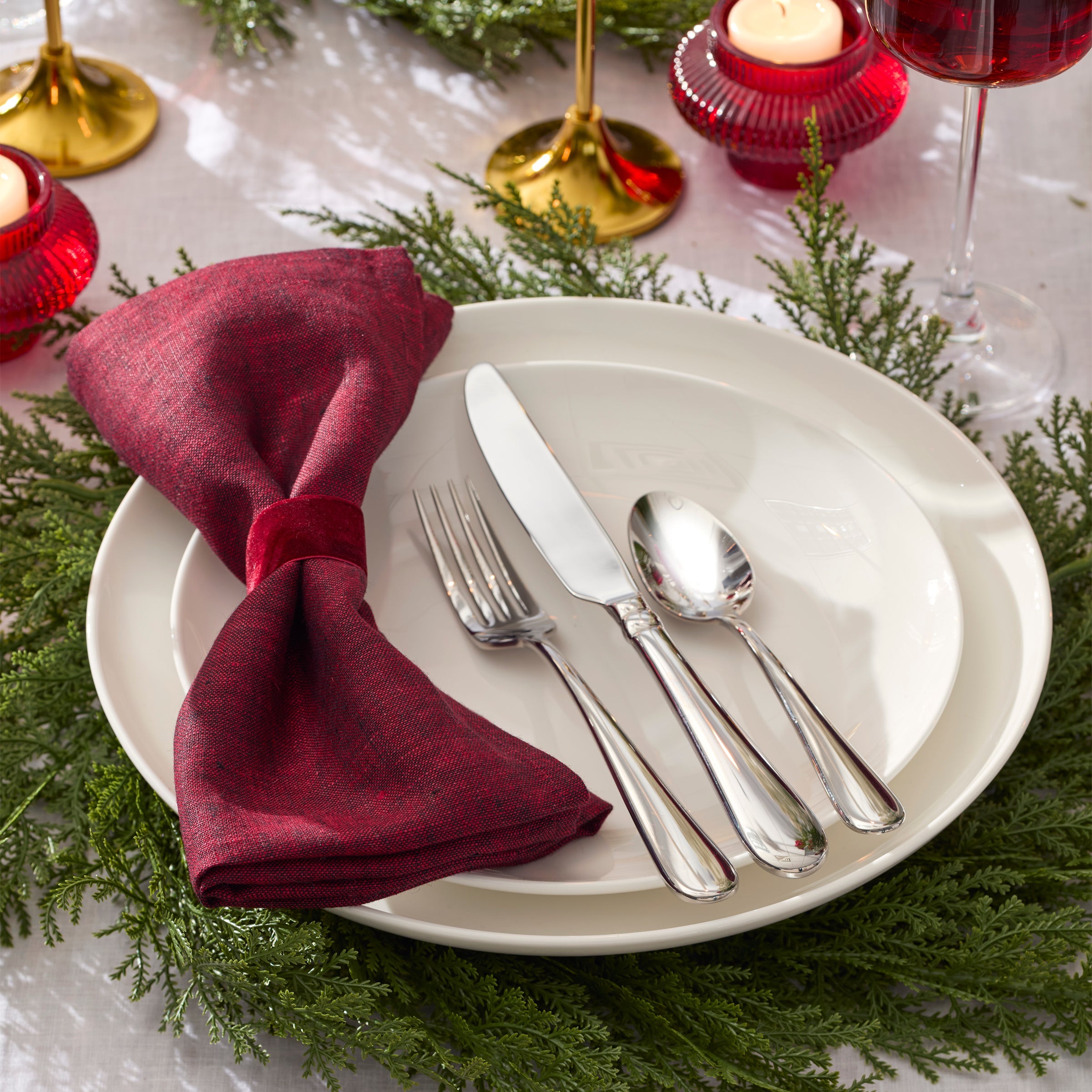 Lenox Westmore Studio 1414 Coupe 24-Piece Dinnerware Set - Image 9