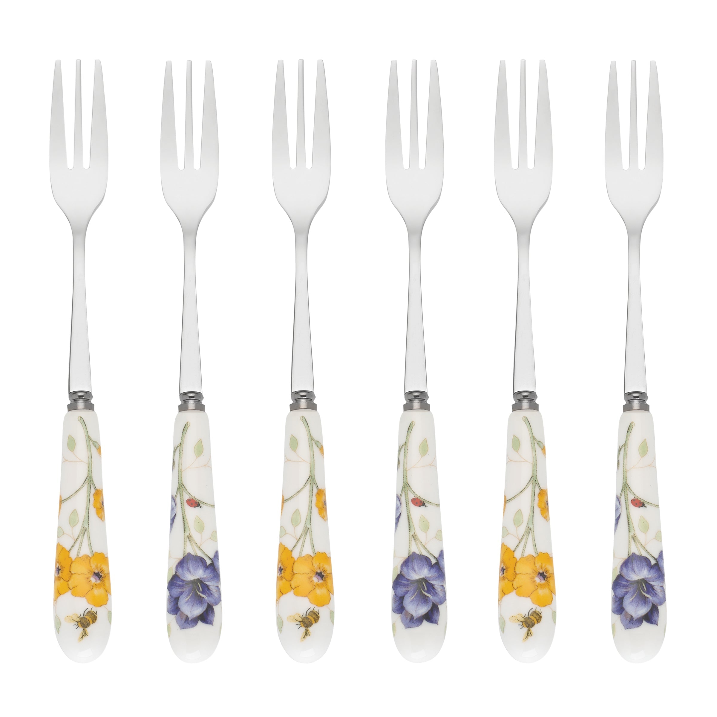 Lenox Westmore Butterfly Meadow Cocktail Forks, Set of 6 - Image 2