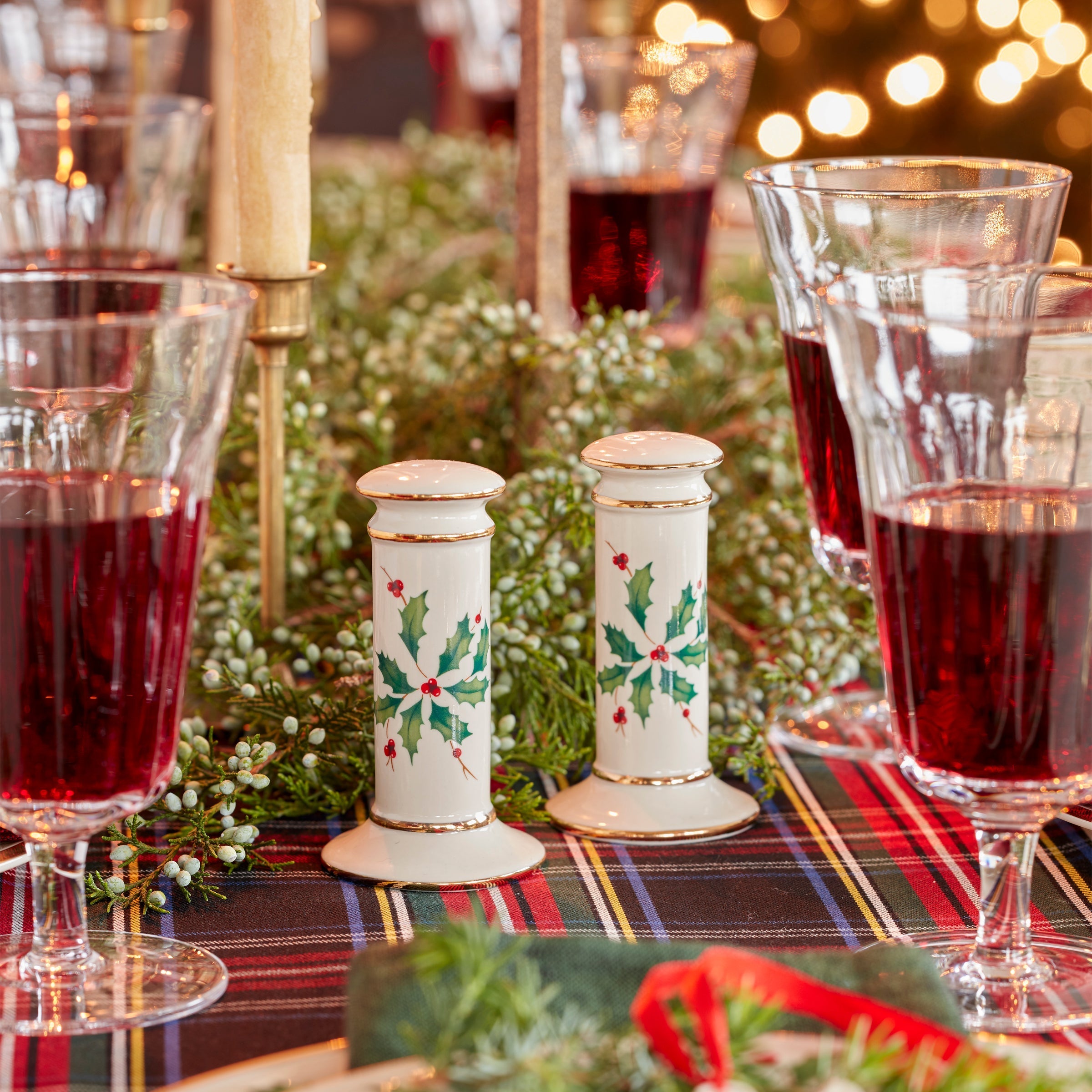 Lenox Westmore Holiday Salt & Pepper Set of 2 - Image 2