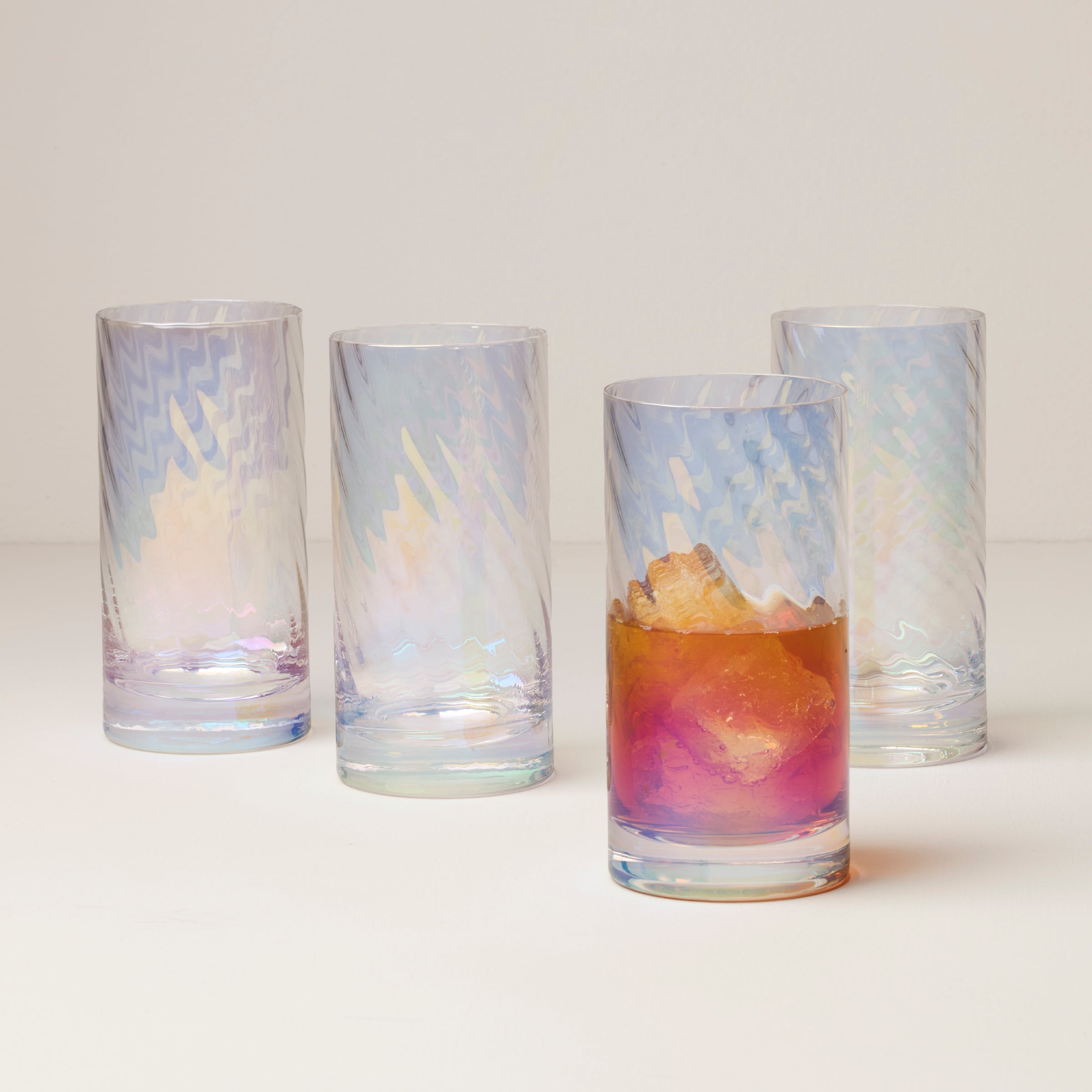 Lenox Westmore Tuscany Classics Iridescent Highball Glasses, Set of 4 - Image 2