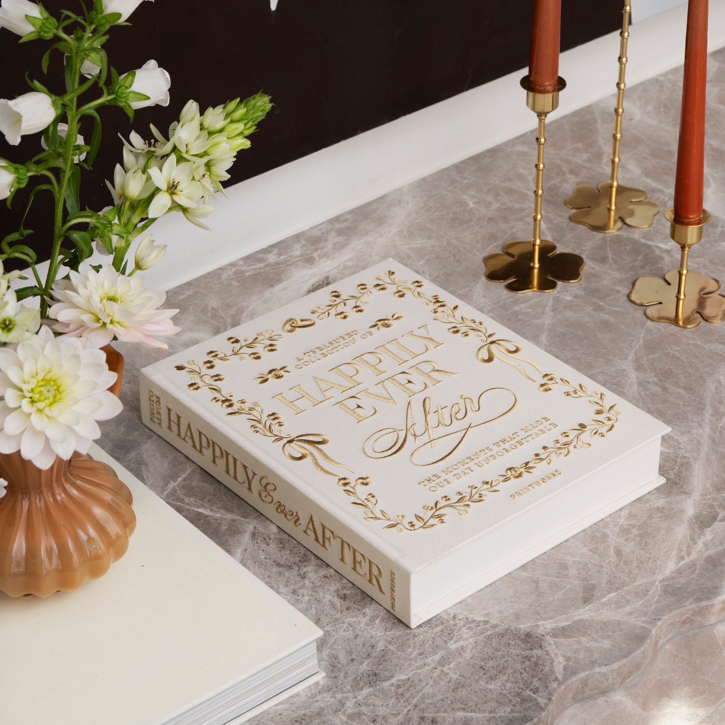 Lenox Westmore Happily Ever After Embroidered Wedding Photo Album - Image 3
